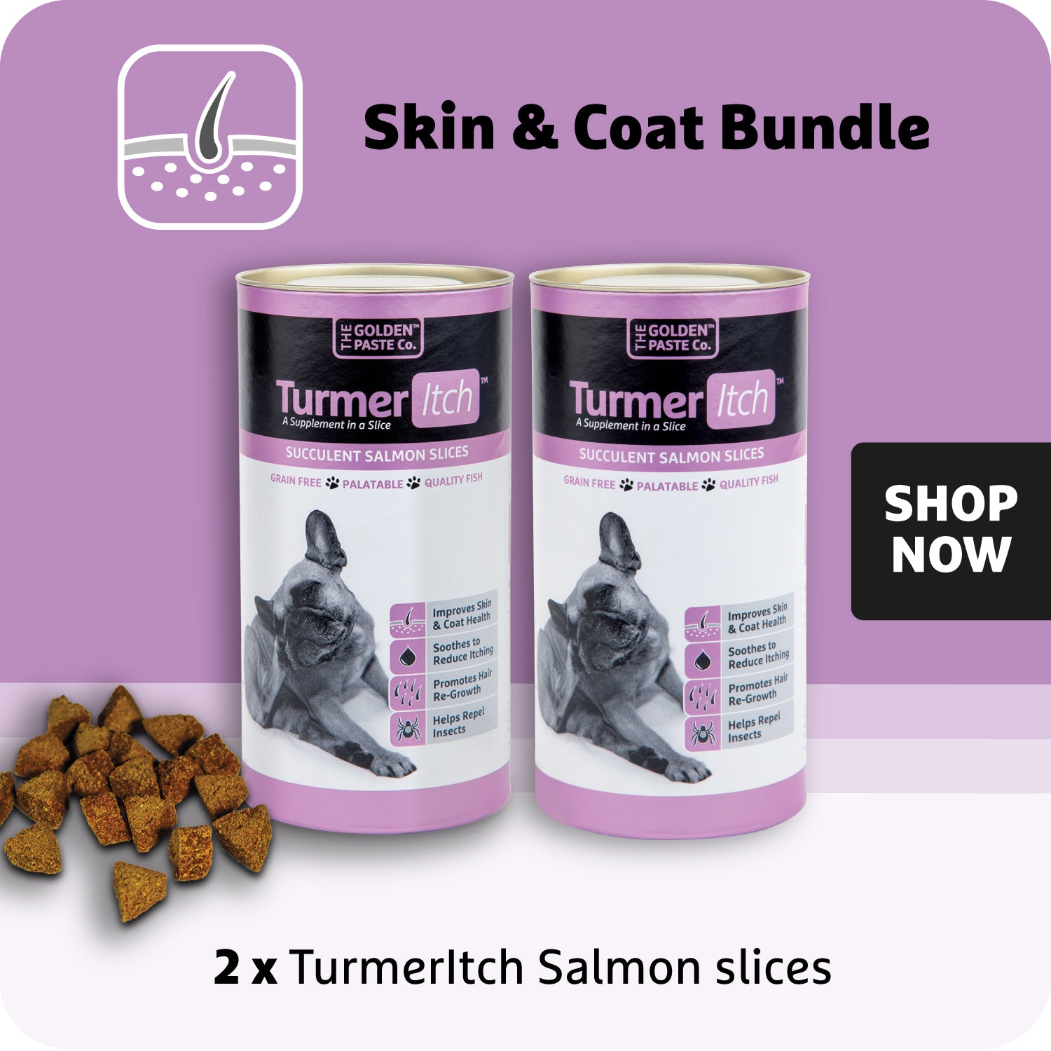 TurmerItch Salmon Slices Bundle - The Golden Paste Company