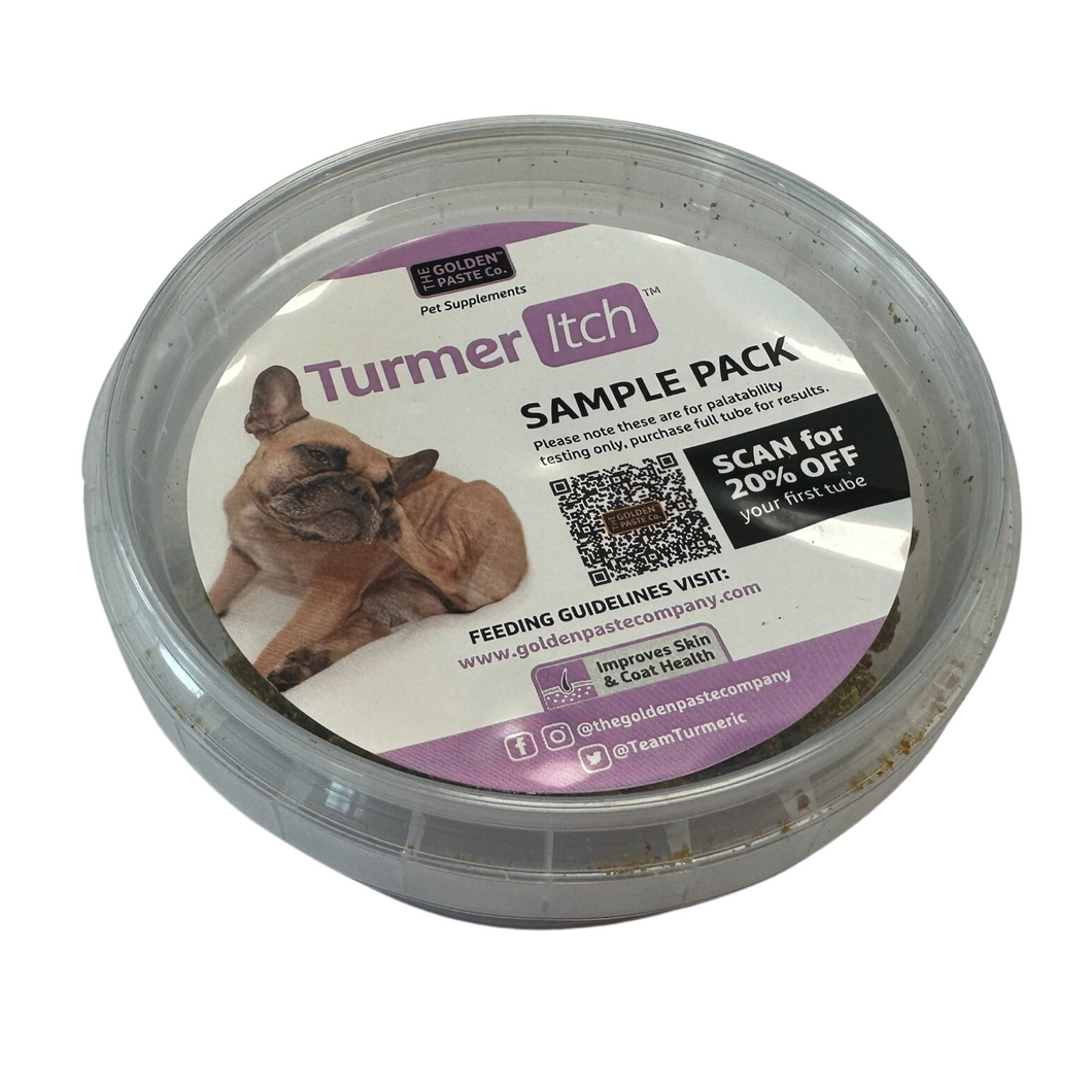 Product Samples - TurmerItch™ for Dogs - The Golden Paste Company
